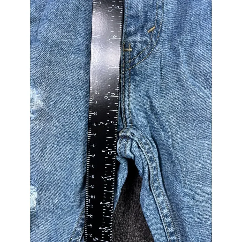 Levi's 512 Distressed Jeans Mens Size 29x30 Blue Medium Wash Mid Rise